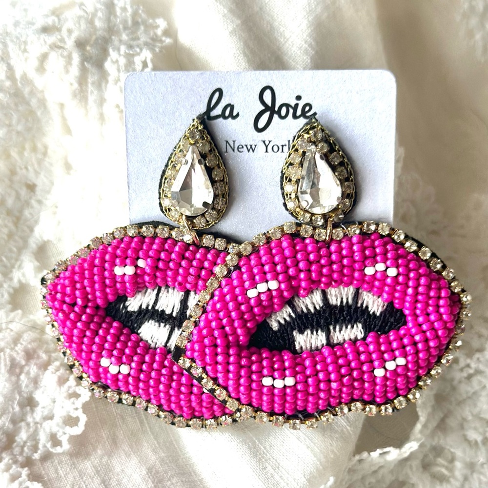 Beaded Bling Earrings